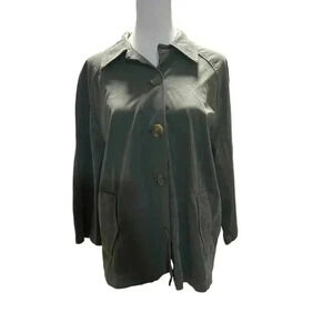 Chicos Size 3/Large, Three‎ Button Jacket Shirt